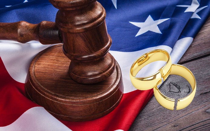 طلاق توافقی در آمریکا